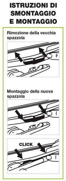 Spazzola tergilunotto Tergiplus 505 - immagine 5