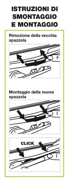 Spazzola tergilunotto Tergiplus 506 - immagine 5