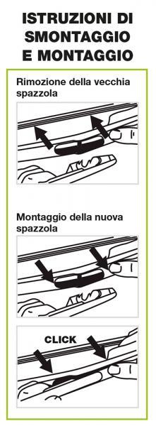 Spazzola tergilunotto Tergiplus 509 - immagine 5