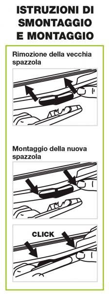 Spazzola tergilunotto Tergiplus 519 - immagine 5