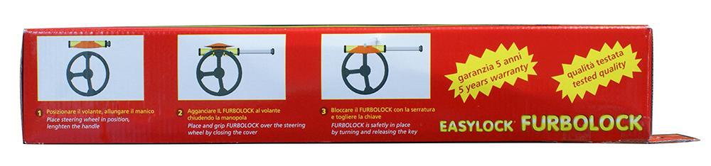 Antifurto meccanico bloccavolante Furbolock - immagine 7