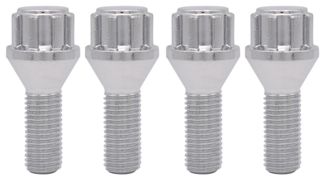 Serie 4 bulloni antifurto per ruote mod. Q