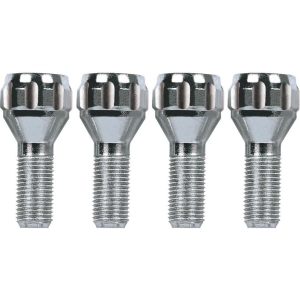 Serie 4 bulloni antifurto per ruote mod. F7