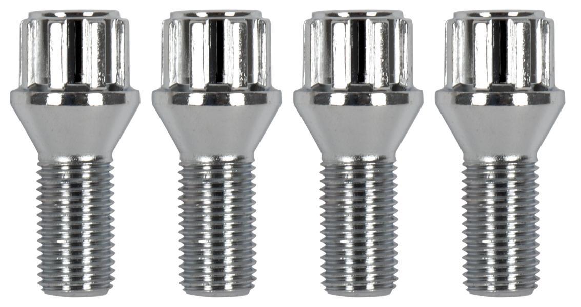 Serie 4 bulloni antifurto per ruote mod. Z3