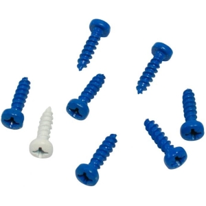 Kit 8 viti fissaggio targa
