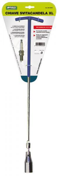 Chiave svitacandele 16 mm lunga