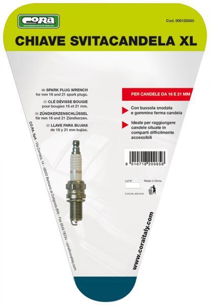 Chiave svitacandele 16 mm lunga - immagine 2