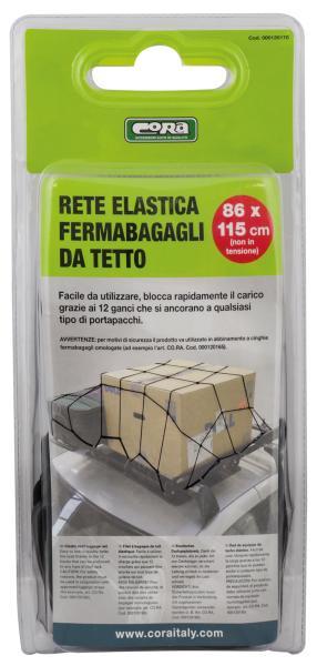 Rete elastica fermabagagli 86x115 cm - immagine 2