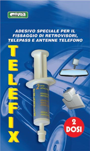 Conf. 6 pz Telefix adesivo specchietti/telepass - immagine 2