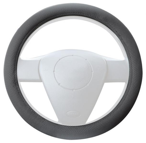 Coprivolante in tessuto nero - immagine 2
