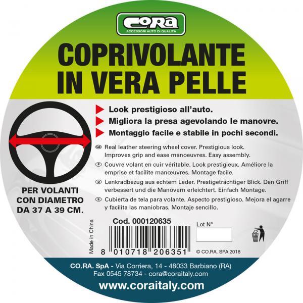 Coprivolante in pelle naturale - immagine 3