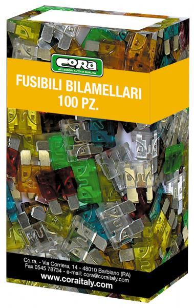 Fusibili lamellari 25A 100 pz - immagine 2