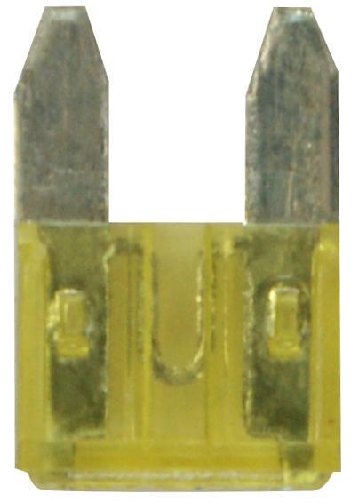 Fusibili micro lamellari 20A 100 pz
