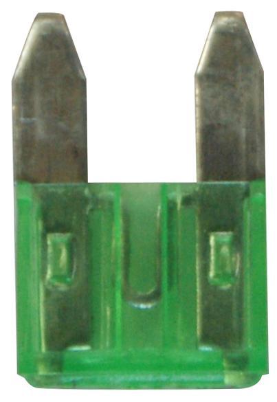 Fusibili micro lamellari 30A 100 pz