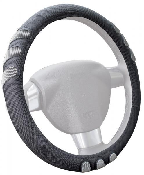 Coprivolante in tessuto con grips antiscivolo in silicone - immagine 2