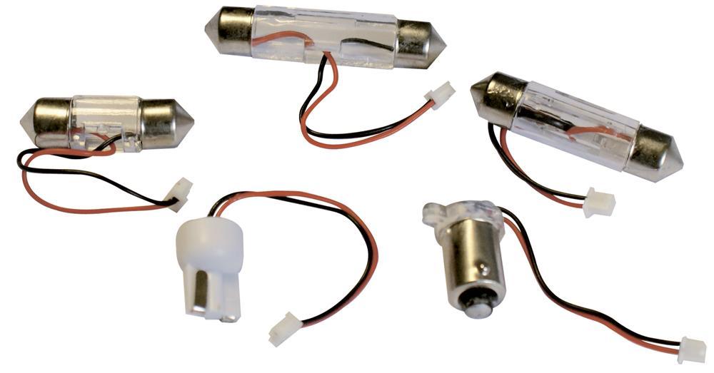 Luce di cortesia 20 led 50x35 mm - immagine 3