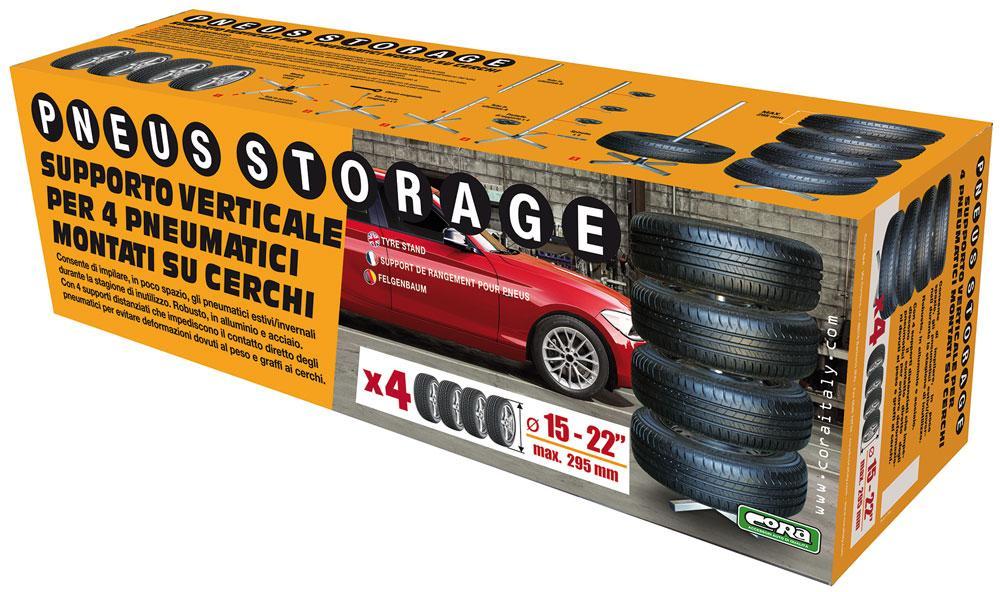 Supporto verticale per 4 ruote 15-22'' - immagine 3
