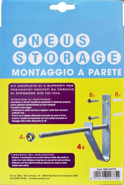 Supporti da parete per 4 ruote - immagine 3