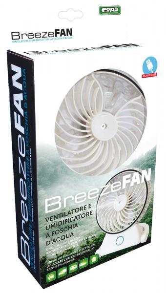 Ventilatore/umidificatore ricaricabile BreezeFan - immagine 3