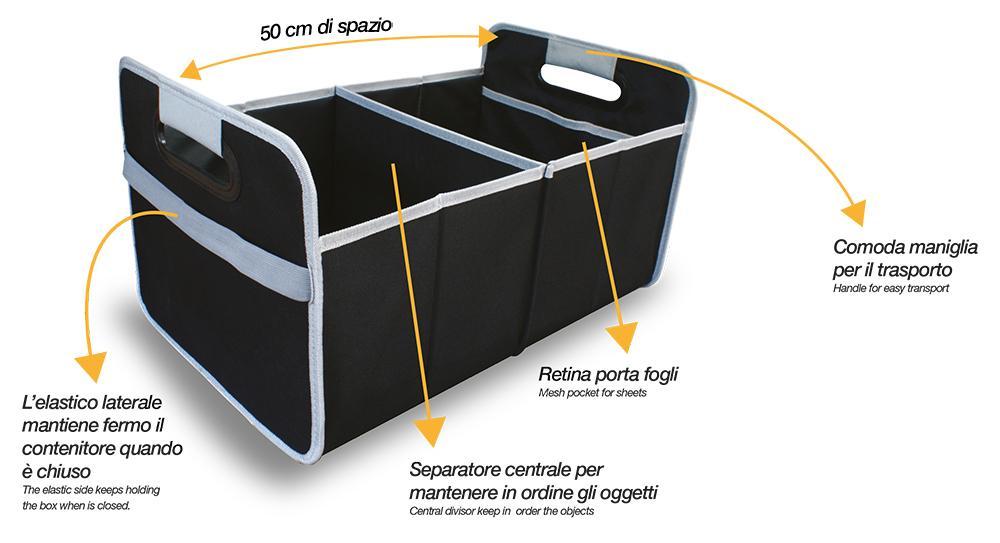 Contenitore da baule doppio Beauty Car - immagine 2