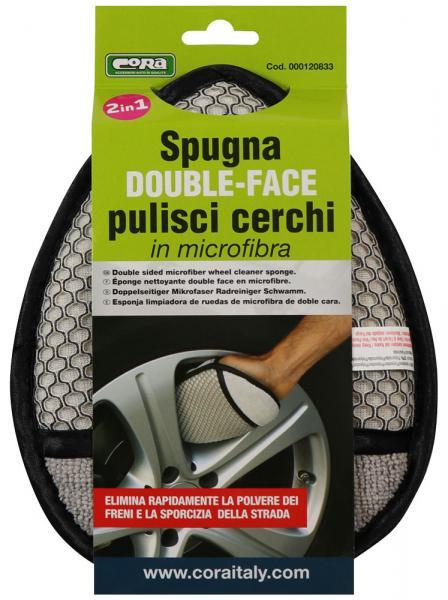 Spazzola pulisci cerchi double-face in microfibra - immagine 4