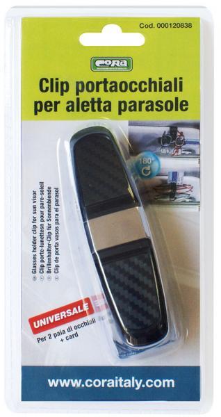 Clip portaocchiali per aletta parasole - immagine 4