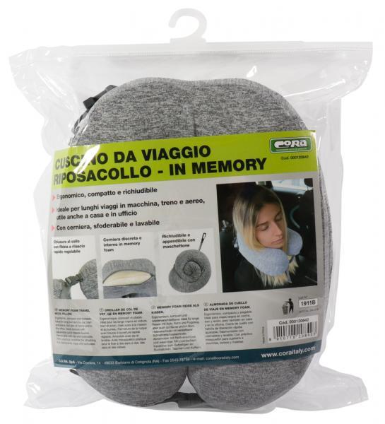 Cuscino da viaggio riposacollo in memory - immagine 5