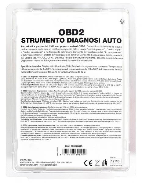 Strumento diagnosi auto ODB2 - immagine 5