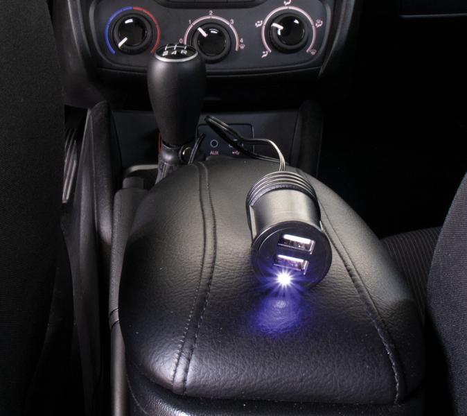 Doppia presa USB con prolunga 1 m - immagine 2