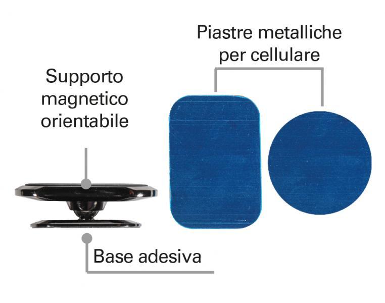 Supporto magnetico per cellulare orientabile - immagine 2