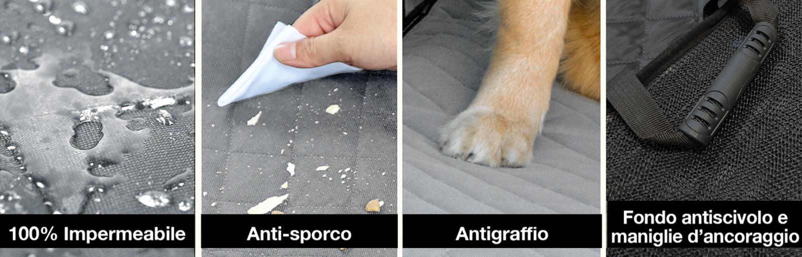 DOG PRO Amaca professionale proteggi sedili posteriori - immagine 4
