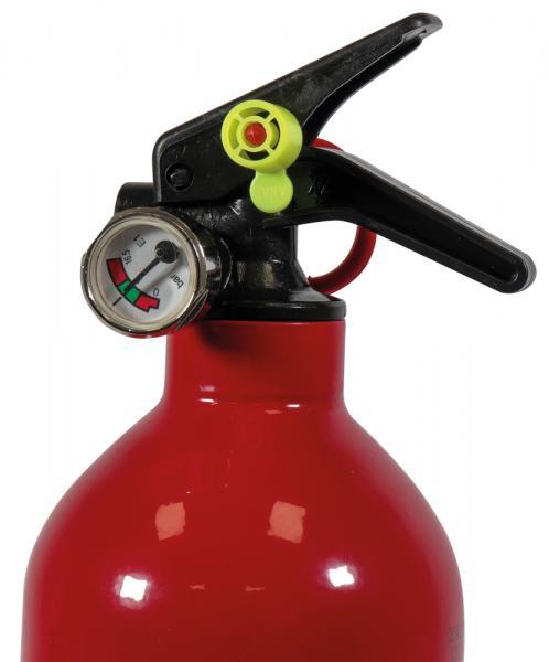 Estintore 1 kg a polvere ABC con supporto e manometro - immagine 8