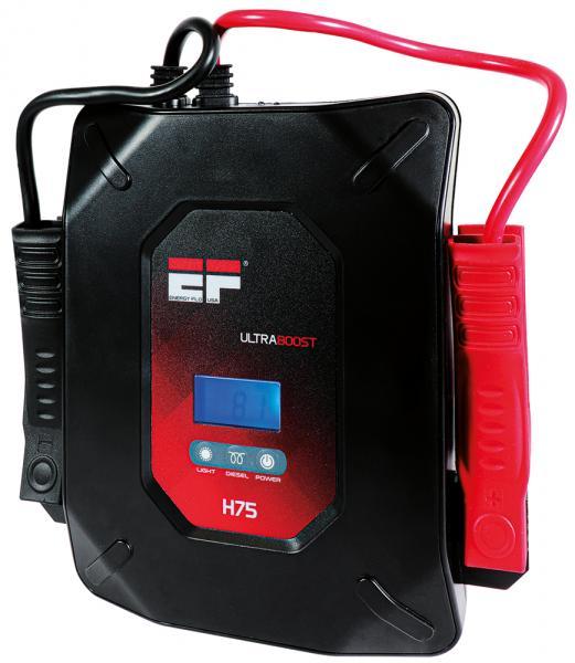Avviatore portatile Ultraboost H75 ibrido litio/cap 12V 1600A