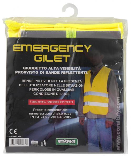 Gilet alta visibilit� omologato - immagine 2