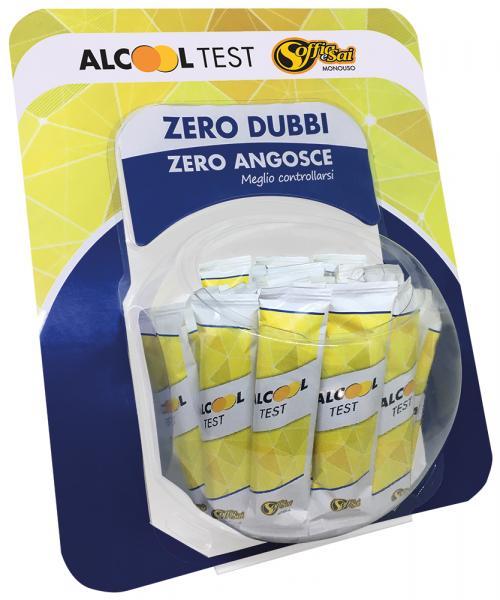 Conf. 50 pz alcool tester monouso
