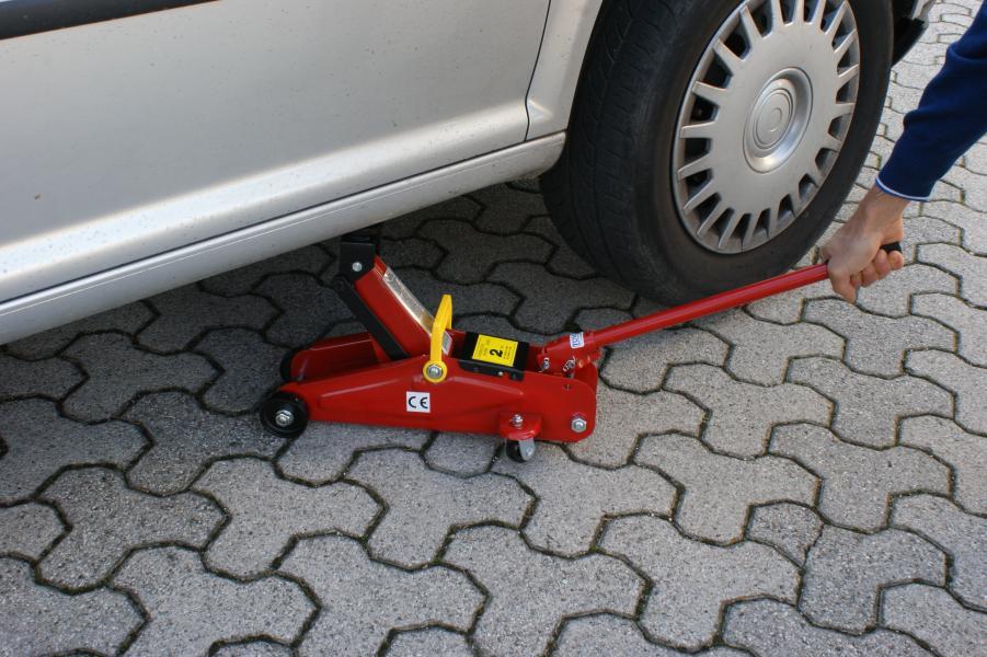 Cric idraulico a carrello 20 q - immagine 3