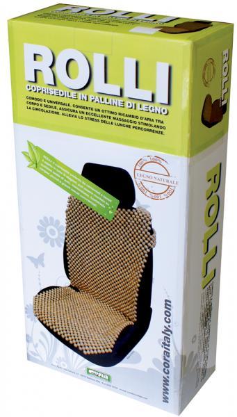 Coprisedile anteriore universale Rolli beige - immagine 2
