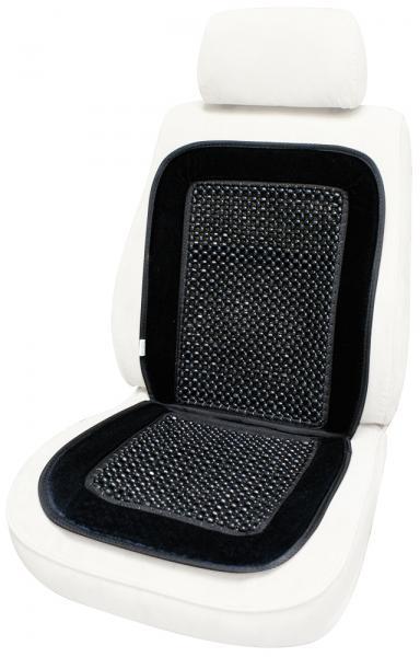 Coprisedile anteriore universale Velour nero