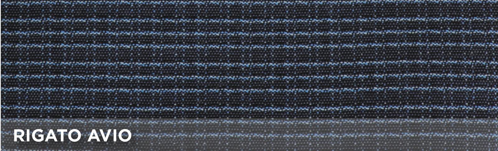Coprisedile anteriore universale Fisiocomfort tess. Rigato avio - immagine 2