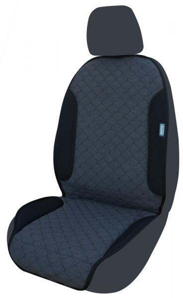 Coprisedile anteriore universale Fisiocomfort tess. Copes antracite
