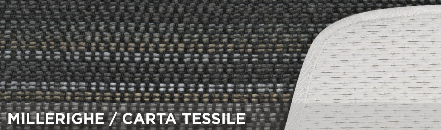 Coprisedili anteriori universali Tanga Doubleface cotone millerighe/carta tessile - immagine 2
