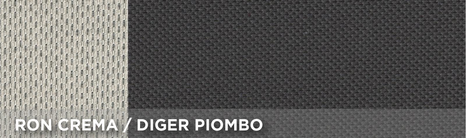Serie completa coprisedili personalizzati Fiat 500 07> post. intero tess. misto cotone grigio/panna - immagine 4