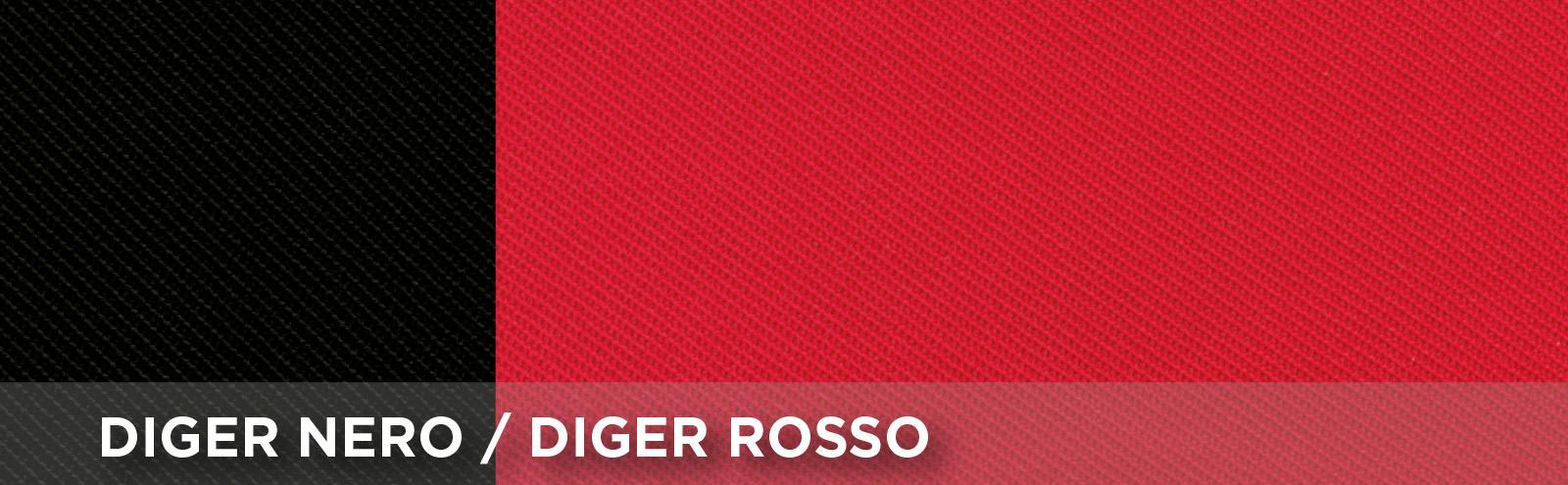 Coprisedili anteriori Sporty tg. unica tess. nero/rosso - immagine 2