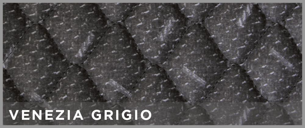 Coprisedili anteriori Espresso Sport tg. grande tess. cotone stampato trapuntato grigio - immagine 2