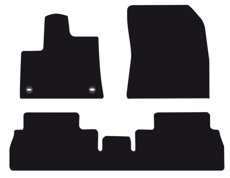 Tappeti moquette Tailor CITROEN Berlingo 5 posti 18> - FIAT Dobl� 5p. 22> - OPEL Combo E Life 18> - PEUGEOT Rifter 18> 5 posti - TOYOTA ProAce City V