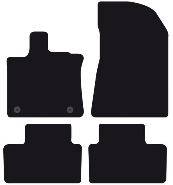 Tappeti moquette Tailor MITSUBISHI ASX 23>- RENAULT Captur 19>, Symbioz 24>