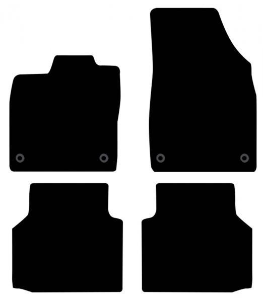 Tappeti moquette Tailor AUDI Q4 / Q4 Sportback E-Tron 21> - SKODA Elroq 24> - VOLKSWAGEN ID.4 20>, ID.5 21>