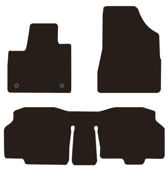 Tappeti moquette Tailor MERCEDES Citan Tourer 21> / Classe T 22> - NISSAN Townstar 5p. 21>