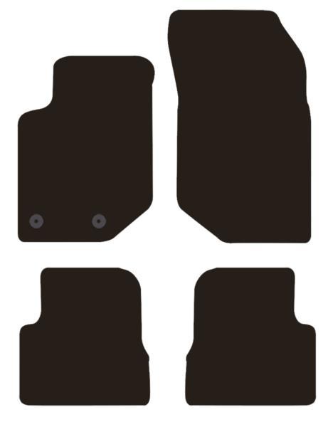 Tappeti moquette Tailor FIAT 600 23> / JEEP Avenger 22> (no ibride ed elettriche)