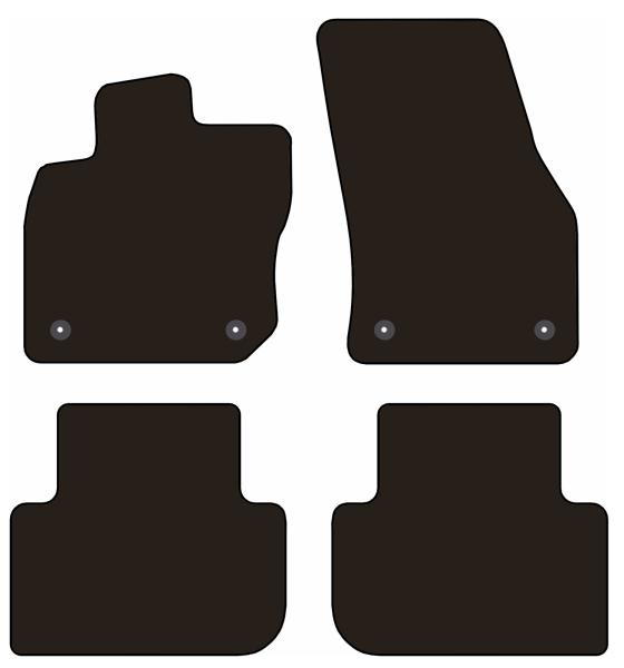 Tappeti moquette Tailor VOLKSWAGEN Tiguan III 23> (no ibrida)